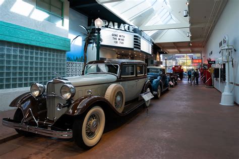 , a Smithsonian Affiliate, displays beautifully restored automobiles, buses, and motorcycles from the 1890s to the 1980s in unique life-like scenes on a cross-country journey from New York to San Francisco. . Car museum near me